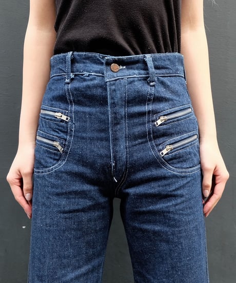Vintage    Denim Frea Pants