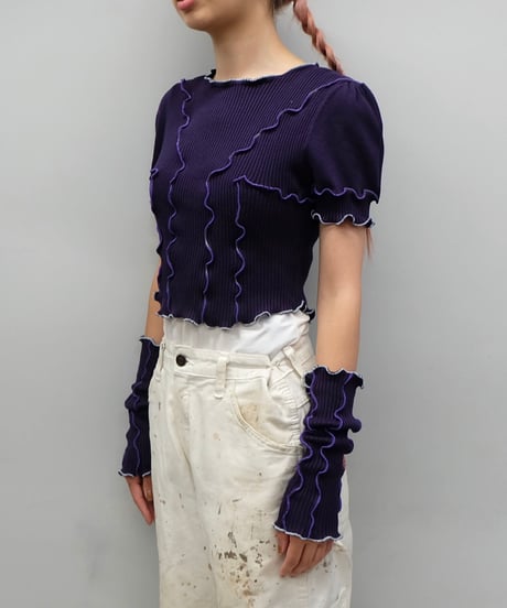 Remake Frill line Arm Tops