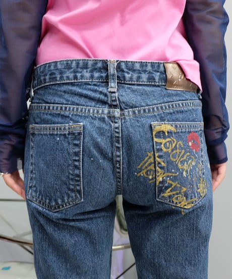 Vintage   Denim Frea Pants 1