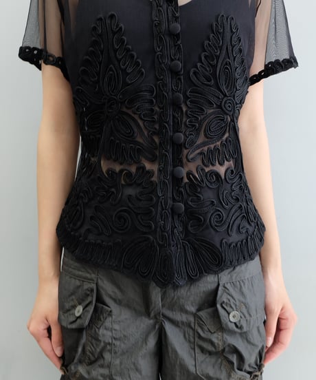 Vintage   See-through Shirt