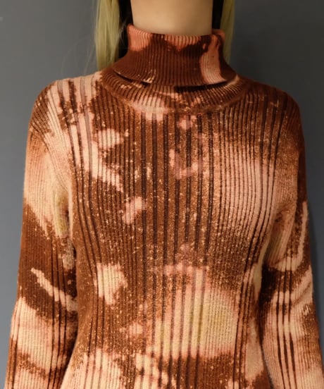 Vintage   Bleach Turtle Knit  4