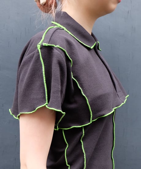 Frill line 2Peace Poloshirt
