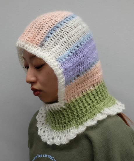 Labyrins Mohair Balaclava  9
