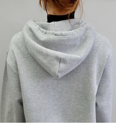 Labyrins Two Dolphins Zip Hoodie Gray