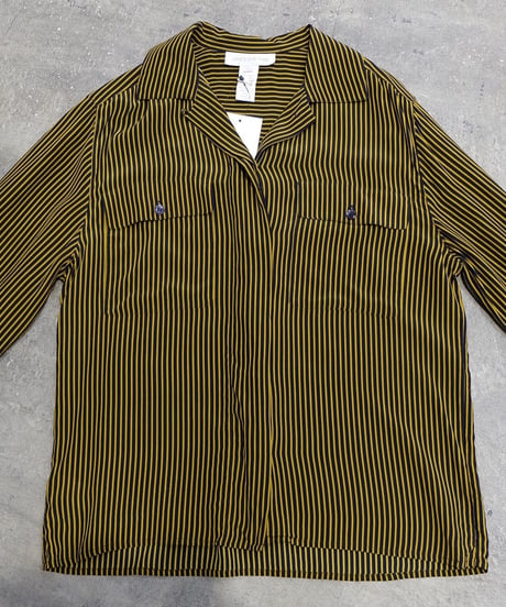 Vintage  Silk  Stripe Shirts