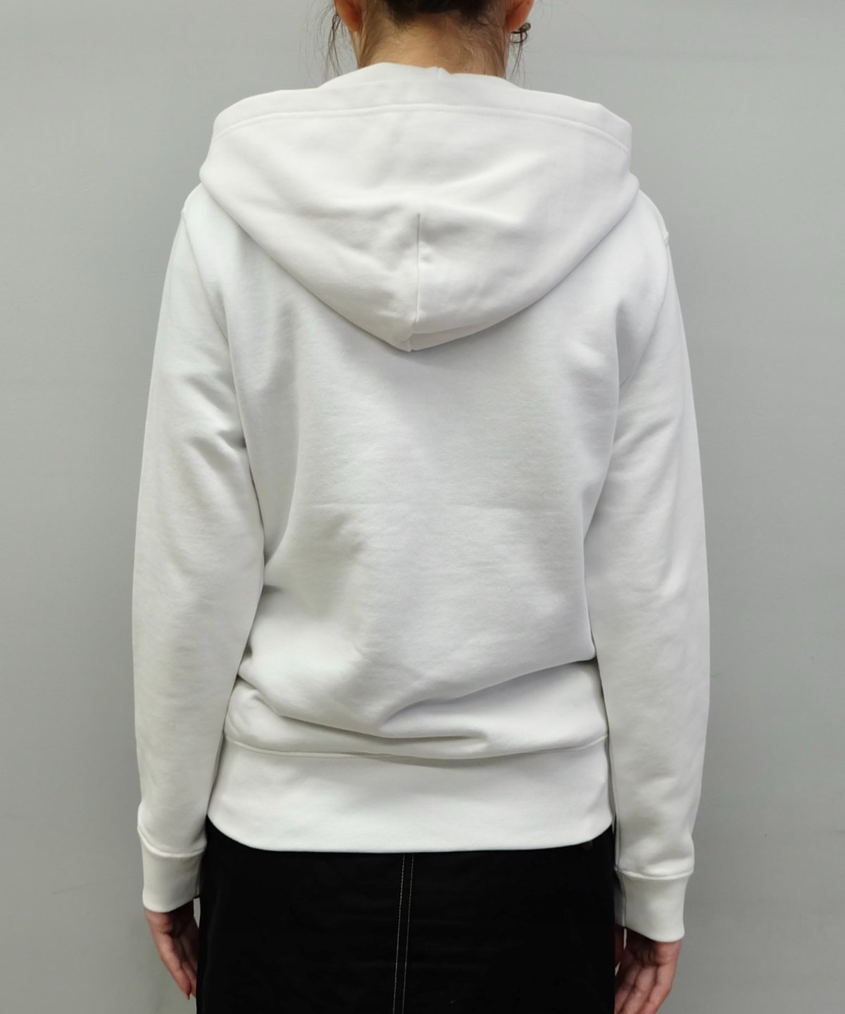 Labyrins Two Dolphins Zip Hoodie White | Shury Labyrins Two Dolphins Zip Hoodie White | Shury
