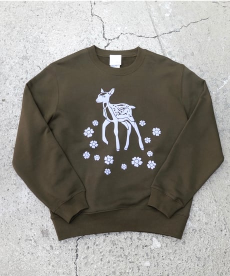 Labyrins   Bambi Sweat Olive/purple