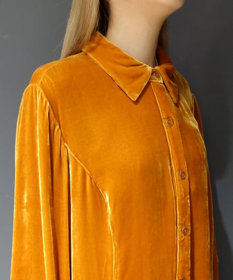 Vintage   Velours Shirt