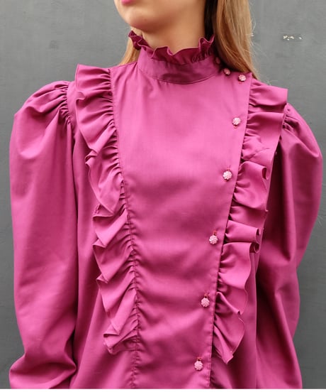 Vintage   Frill Shirt