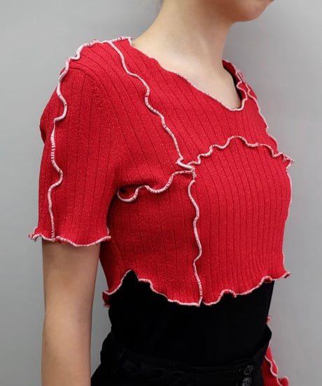 Remake Frill line Arm Tops