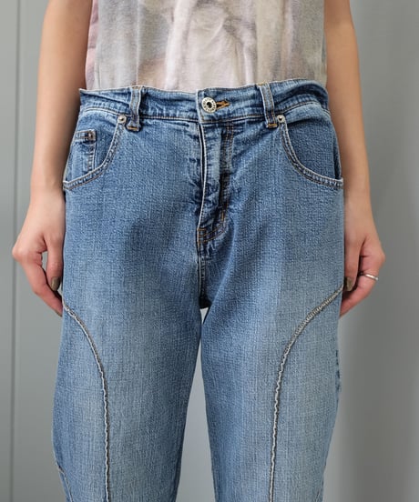 Vintage   Denim Frea Pants 4