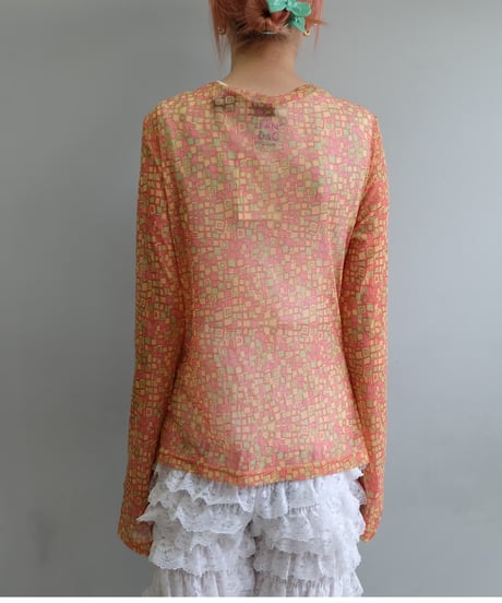 Vintage   See-through Tops