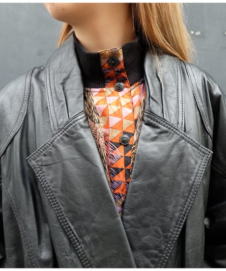 Vintage   Leather Coat 1