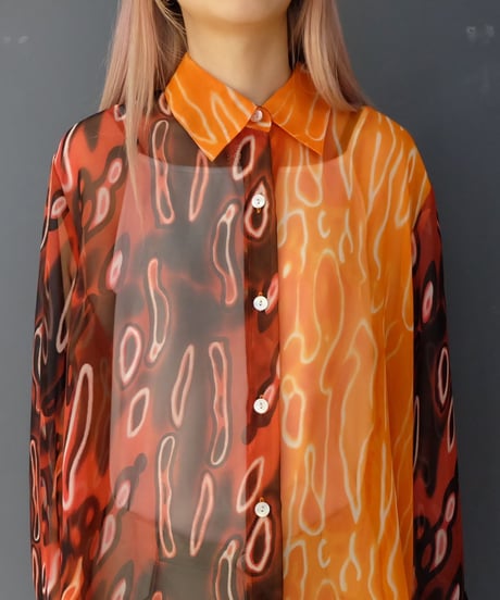 Vintage   See-through Shirt