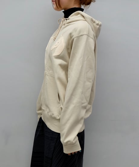 Labyrins Dont Cry Horse Zip Hoodie Sand