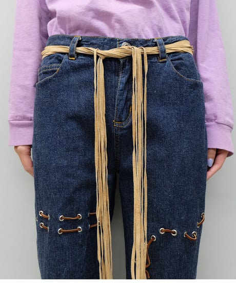 Vintage   Design Denim Pants