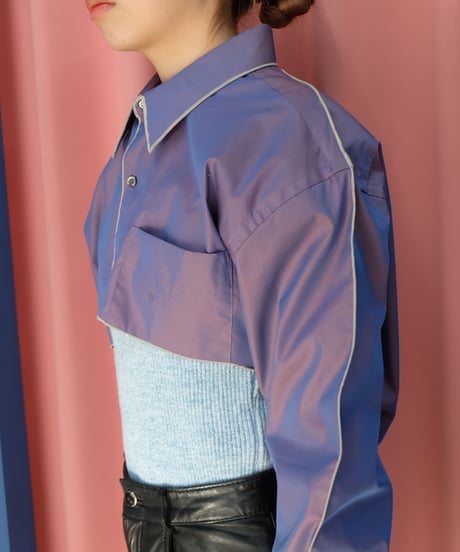 Remake   Line Short Shirt