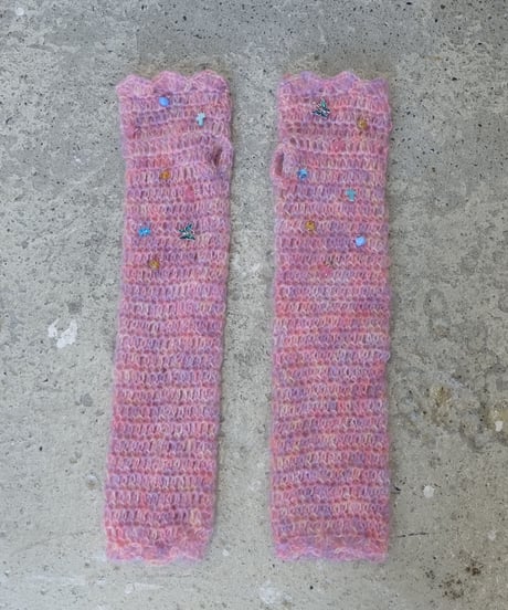 Labyrins Mohair Knit Glove