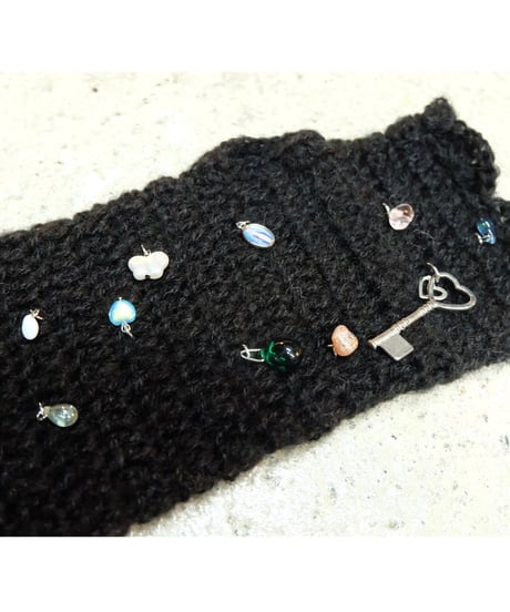 Labyrins Mohair Knit Glove 3