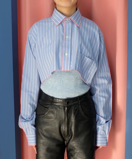 Remake   Line Short Shirt