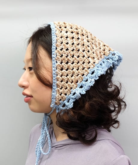 Labyrins  Crochet Bandana 4
