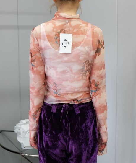 Vintage   See-through Tops