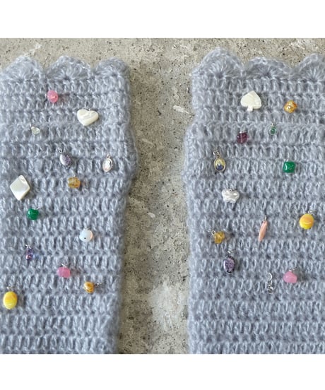 Labyrins Mohair Knit Glove 8