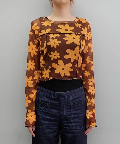 Vintage   See-through  Tops