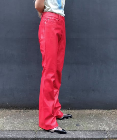 Vintage   Fake Lether Frea Pants