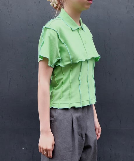 Frill line 2Peace Poloshirt