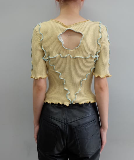 Remake Frilll line Tops