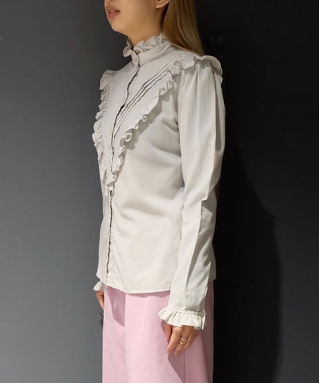 Vintage   Frill Design Shirt