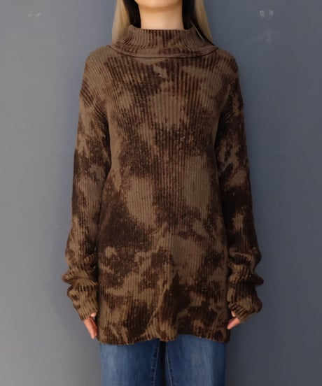 Vintage Bleach Turtle Knit  5