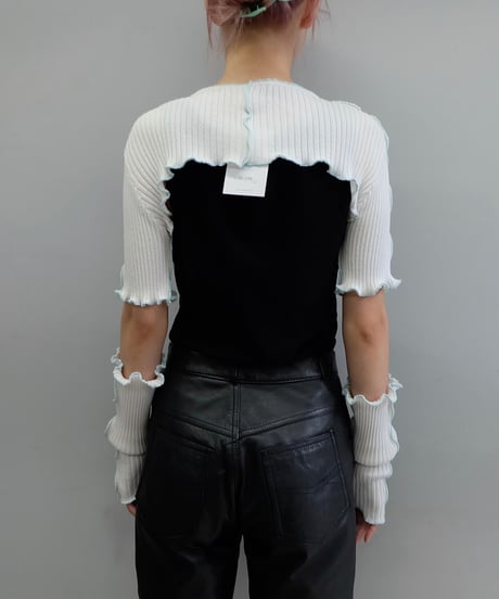 Remake Frill line Arm Tops