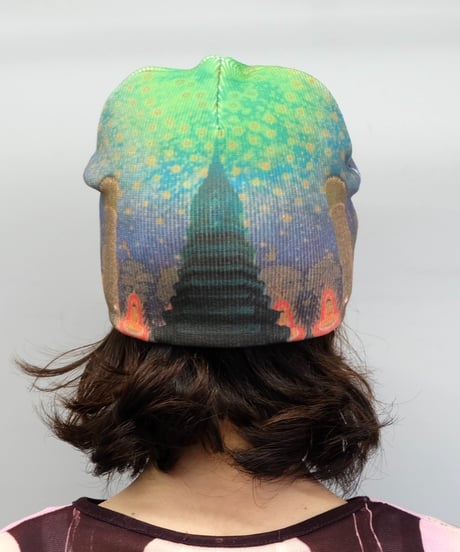 Labyrins Picture Beanie 2