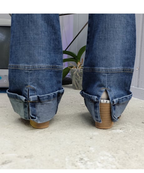 Vintage   Denim Frea Pants 6
