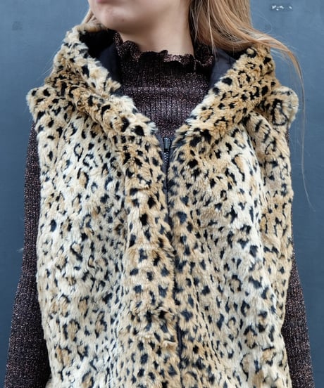 Vintage   Leopard Vest