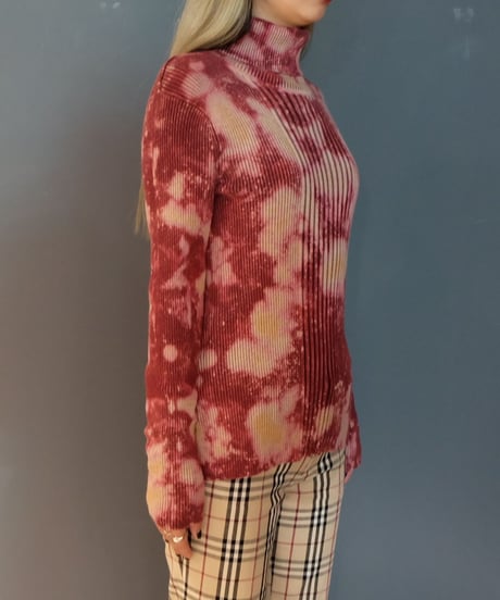 Vintage   Bleach Turtle Knit  2