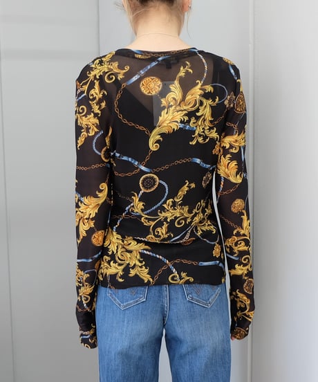 Vintage   see-through Tops