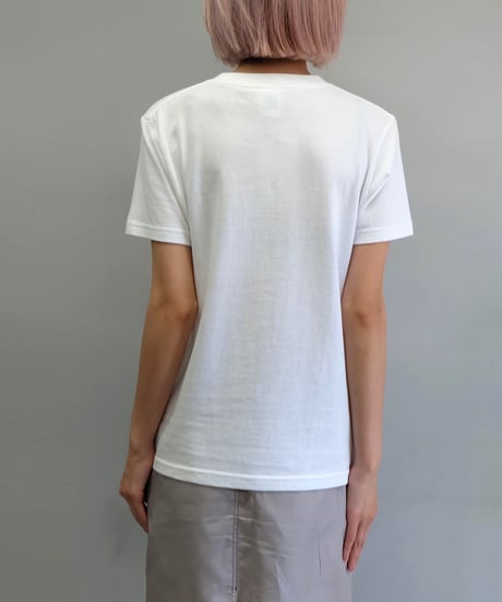 Labyrins   Dot Flower Tshirt   White