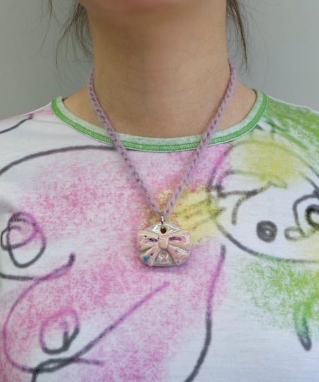 Labyrins x Sugascoop Ceramic necklace 11