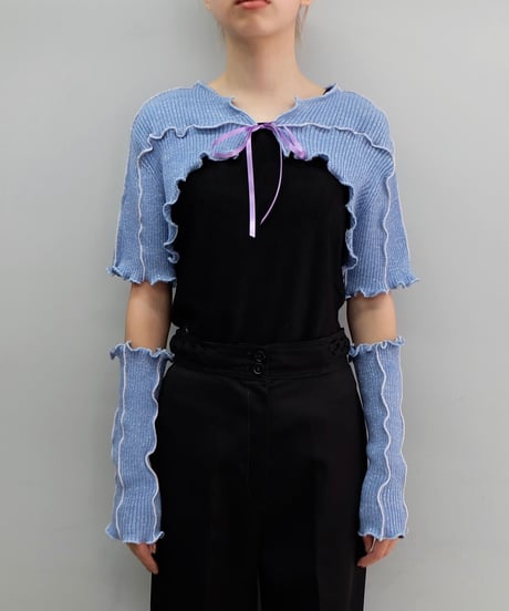 Remake Frill line Arm Tops