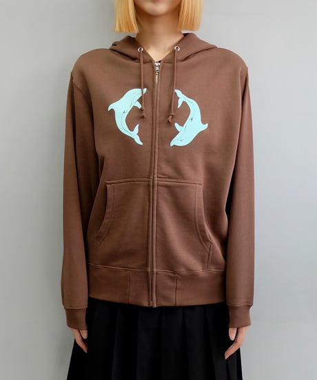 labyrins スウェット　パーカー　ブラウン labyrins スウェット パーカー ブラウン スウェットパーカー(S