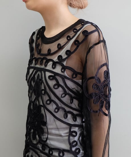 Vintage   See-through Tops