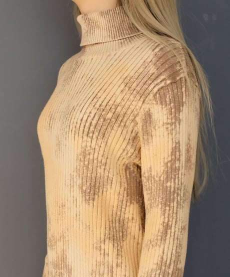 Vintage Bleach Turtle Knit  3