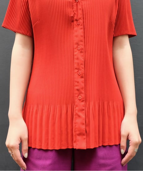 Vintage   pleats Shirt