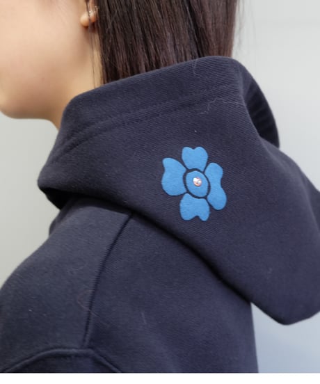 Labyrins   Bambi Hoodie Navy