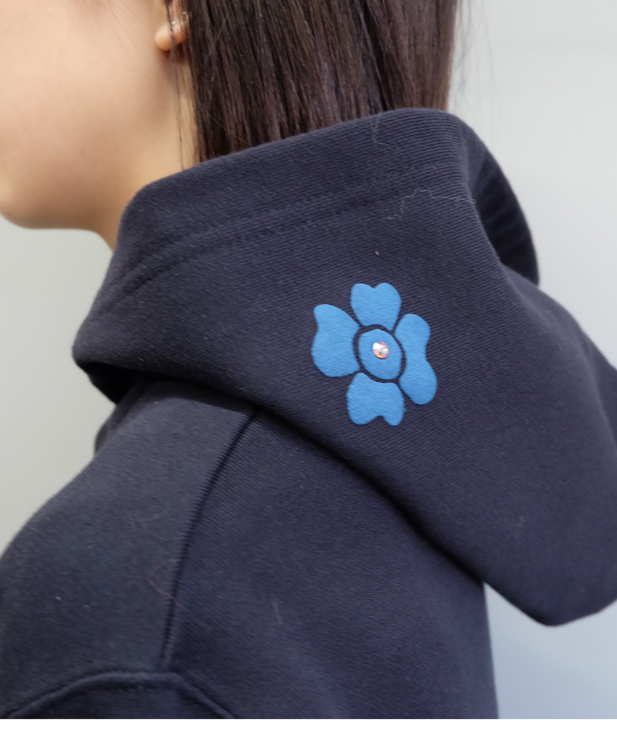 Labyrins Bambi Hoodie Navy | Shury Labyrins Bambi Hoodie Navy | Shury