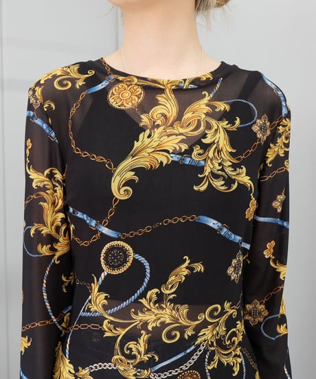Vintage   see-through Tops