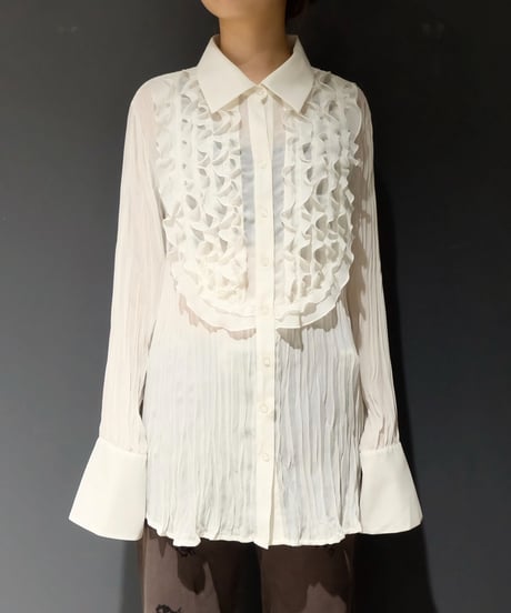 Vintage   Frill Shirt